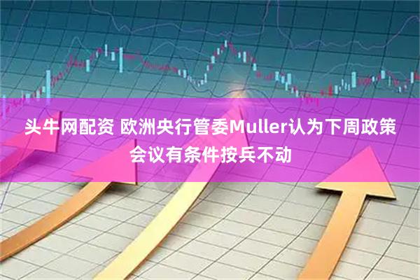 头牛网配资 欧洲央行管委Muller认为下周政策会议有条件按兵不动