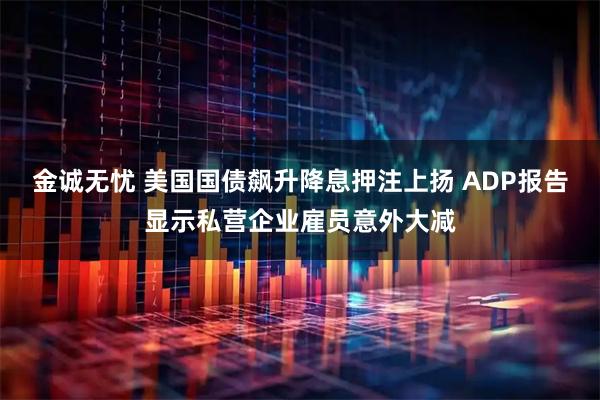 金诚无忧 美国国债飙升降息押注上扬 ADP报告显示私营企业雇员意外大减